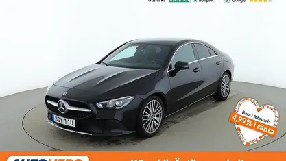 Svart Begagnad 2019 Mercedes CLA200 Progressive Sedan | 253 000 kr (Bra pris)