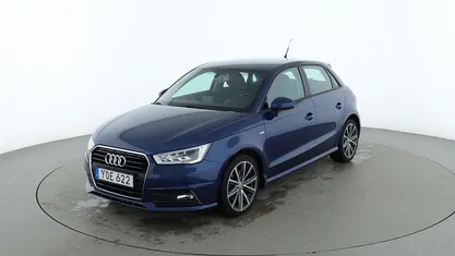 Blå Begagnad 2017 Audi A1 Sportback S-Line Halvkombi | 125 000 kr (Bra pris)