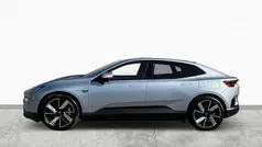 Blå Begagnad 2024 Polestar 4 Long Range Dual motor SUV | 704 900 kr (Marknadspris)