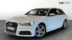 Vit Begagnad 2017 Audi A6 S-Line Kombi | 174 900 kr (Bra pris)