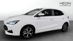 Vit (white) Ny 2024 MG MG3 Luxury Halvkombi | 269 990 kr (Marknadspris)