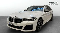 Vit (white) Begagnad 2022 BMW 520 M Sport Kombi | 399 900 kr (Bra pris)