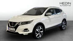 Vit (white) Begagnad 2018 Nissan Qashqai Tekna+ SUV | 179 900 kr (Marknadspris)