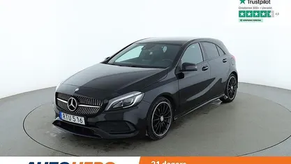 Svart Begagnad 2015 Mercedes A180 AMG Halvkombi | 171 000 kr (Marknadspris)