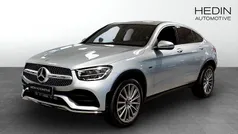 Silver Begagnad 2021 Mercedes GLC300 AMG Sportkupé | 394 900 kr (Bra pris)