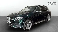 Grön (green) Begagnad 2022 Mercedes GLE350e AMG SUV | 759 900 kr (Marknadspris)