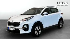 Vit (white) Begagnad 2019 Kia Sportage SUV | 179 900 kr (Marknadspris)