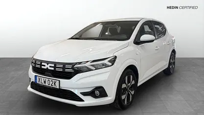 Begagnad Dacia Sandero Expression 91 HK (66 kW) 2024 Vit Halvkombi