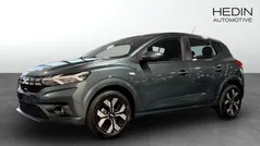 Grön (green) Ny 2024 Dacia Sandero Expression Halvkombi | 189 900 kr (Bra pris)