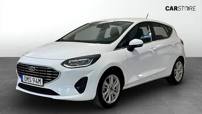 Begagnad Ford Fiesta 95 HK (69 kW) 2022 Vit Halvkombi