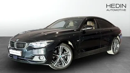 Begagnad BMW 430 Gran Coupé Sport Line 252 HK (185 kW) 2017 Svart Sportkupé