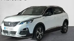 Vit Begagnad 2019 Peugeot 3008 GT-line SUV | 179 800 kr (Marknadspris)