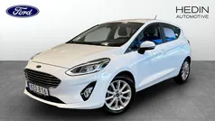 Vit (white) Begagnad 2020 Ford Fiesta Titanium Halvkombi | 139 900 kr (Marknadspris)