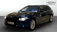 Svart (black) Begagnad 2016 BMW 520 Kombi | 184 900 kr (Marknadspris)