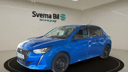 Blåmetallic Begagnad 2022 Peugeot 208 Allure Halvkombi | 189 900 kr (Marknadspris)