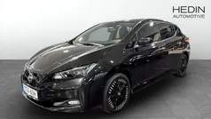 Svart metallic Begagnad 2022 Nissan Leaf N-Connecta Halvkombi | 179 900 kr (Marknadspris)