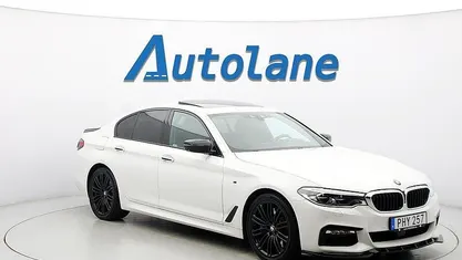 Vit Begagnad 2017 BMW 540 M Sport Sedan | 349 900 kr (Marknadspris)