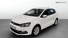 Vit (white) Begagnad 2016 VW Polo Halvkombi | 109 900 kr (Lite dyr)