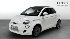 Vit (white) Begagnad 2022 Fiat 500e Icon Cab | 229 900 kr (Marknadspris)