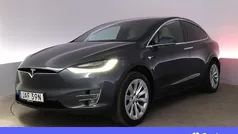 Grå Begagnad 2019 Tesla Model X Long Range AWD SUV | 412 900 kr (Marknadspris)