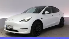 Vit Begagnad 2022 Tesla Model Y Long Range AWD SUV | 392 900 kr (Marknadspris)