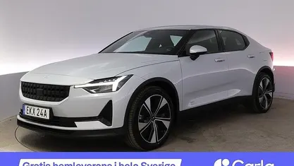 Silver Begagnad 2022 Polestar 2 Plus Halvkombi | 366 900 kr (Marknadspris)