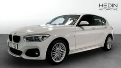 Vit (white) Begagnad 2018 BMW 120 M Sport Halvkombi | 218 900 kr (Marknadspris)