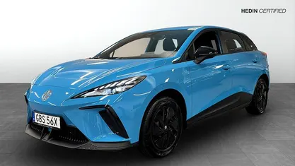 Blå (blue) Begagnad 2022 MG MG4 EV Halvkombi | 244 900 kr (Marknadspris)