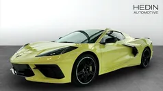 Gul (yellow) Ny 2024 Chevrolet Corvette Cab | 1 495 450 kr (Marknadspris)