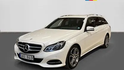 Vit Begagnad 2014 Mercedes E250 Avantgarde Kombi | 209 500 kr (Marknadspris)