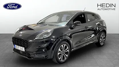 Svart Begagnad 2022 Ford Puma ST-Line SUV | 224 900 kr (Marknadspris)