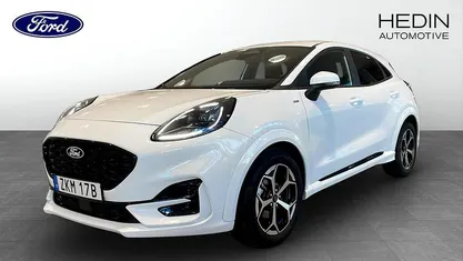 Begagnad Ford Puma ST-Line 125 HK (91 kW) 2024 Frozen white SUV