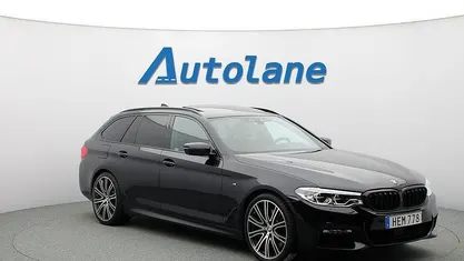 Svart Begagnad 2018 BMW 540 M Sport Kombi | 389 900 kr (Marknadspris)