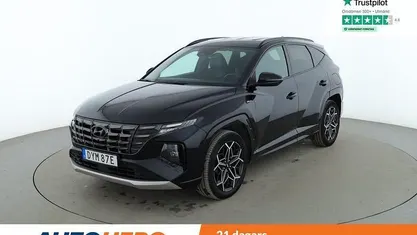 Svart Begagnad 2022 Hyundai Tucson N Line SUV | 368 000 kr (Marknadspris)