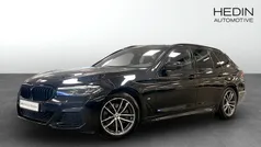 Svart (black) Begagnad 2021 BMW 520 M Sport Kombi | 358 700 kr (Marknadspris)