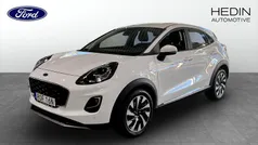 Vit (white) Begagnad 2023 Ford Puma Gen-E Titanium Halvkombi | 199 900 kr (Bra pris)