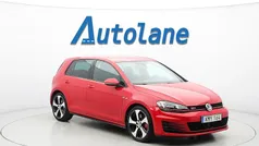 Röd Begagnad 2014 VW Golf VII GTI Halvkombi | 179 900 kr (Marknadspris)