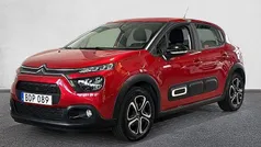 Röd Begagnad 2022 Citroën C3 Feel Halvkombi | 129 000 kr (Marknadspris)