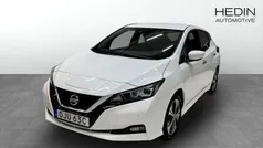Vit Begagnad 2021 Nissan Leaf 360º Halvkombi | 154 900 kr (Superpris)
