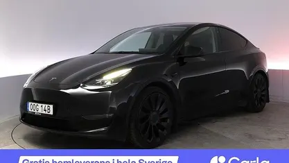 Begagnad Tesla Model Y Performance 392 kW (534 HK) 2022 Svart SUV