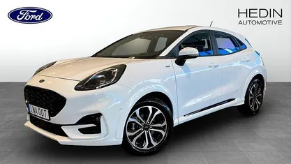 Begagnad Ford Puma ST-Line 125 HK (91 kW) 2022 Vit Halvkombi