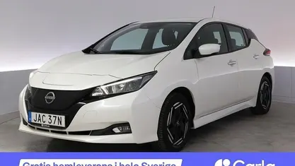 Vit Begagnad 2022 Nissan Leaf Acenta Halvkombi | 152 990 kr (Bra pris)