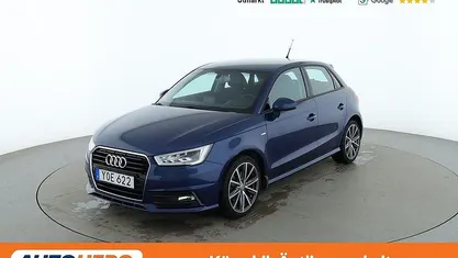 Blå Begagnad 2017 Audi A1 Sportback S-Line Halvkombi | 132 000 kr (Marknadspris)