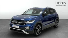 Blå Begagnad 2021 VW T-Cross SUV | 224 900 kr (Marknadspris)
