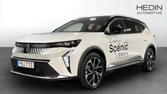 Vit (white) Begagnad 2024 Renault Scénic Iconic Minibuss | 564 900 kr (Marknadspris)