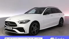 Vit Begagnad 2023 Mercedes C300e AMG Kombi | 417 900 kr (Marknadspris)