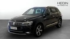Svart (black) Begagnad 2017 VW Tiguan GT SUV | 214 900 kr (Marknadspris)