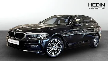 Begagnad BMW 520 Shadowline 190 HK (139 kW) 2019 Svart Kombi