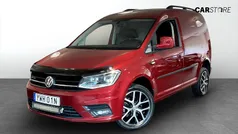 Röd (red) Begagnad 2019 VW Caddy Minibuss | 217 900 kr (Marknadspris)