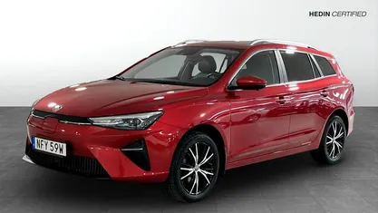 Röd (red) Begagnad 2022 MG MG5 EV Luxury Kombi | 194 900 kr (Marknadspris)